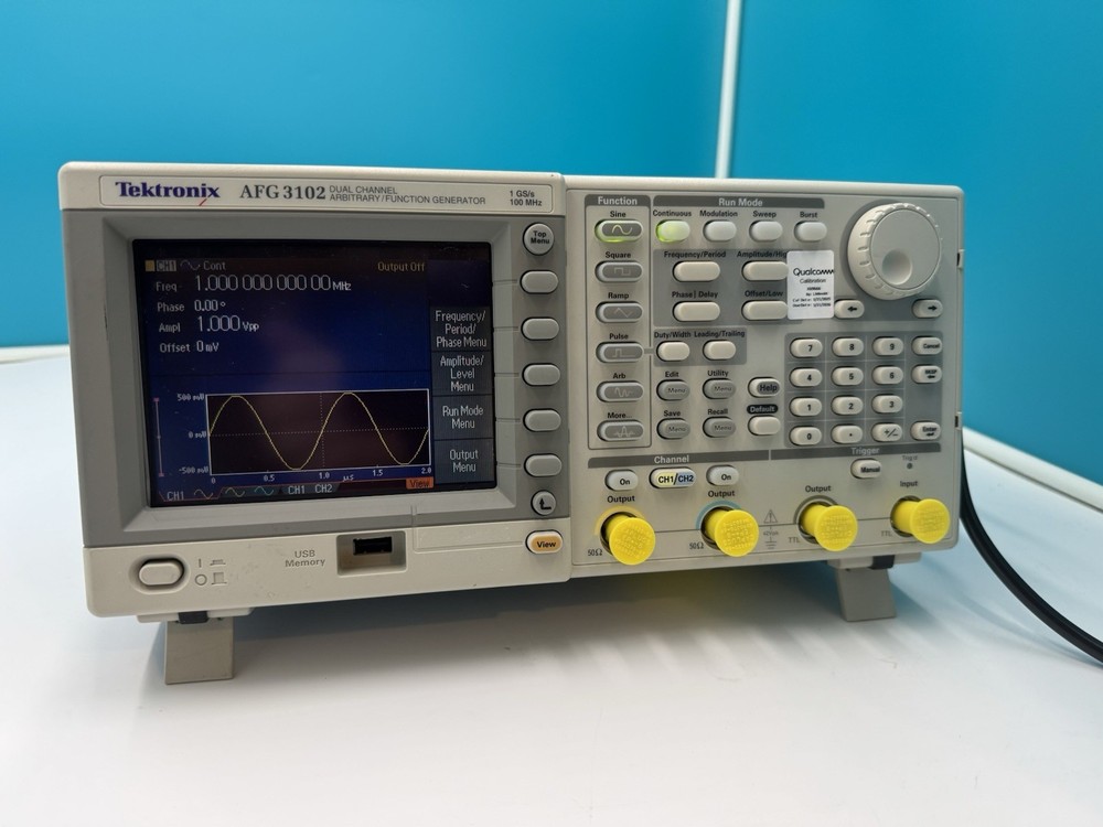 Tektronix AFG3102 Dual Channel Arbitrary/Function Generator 100MHz