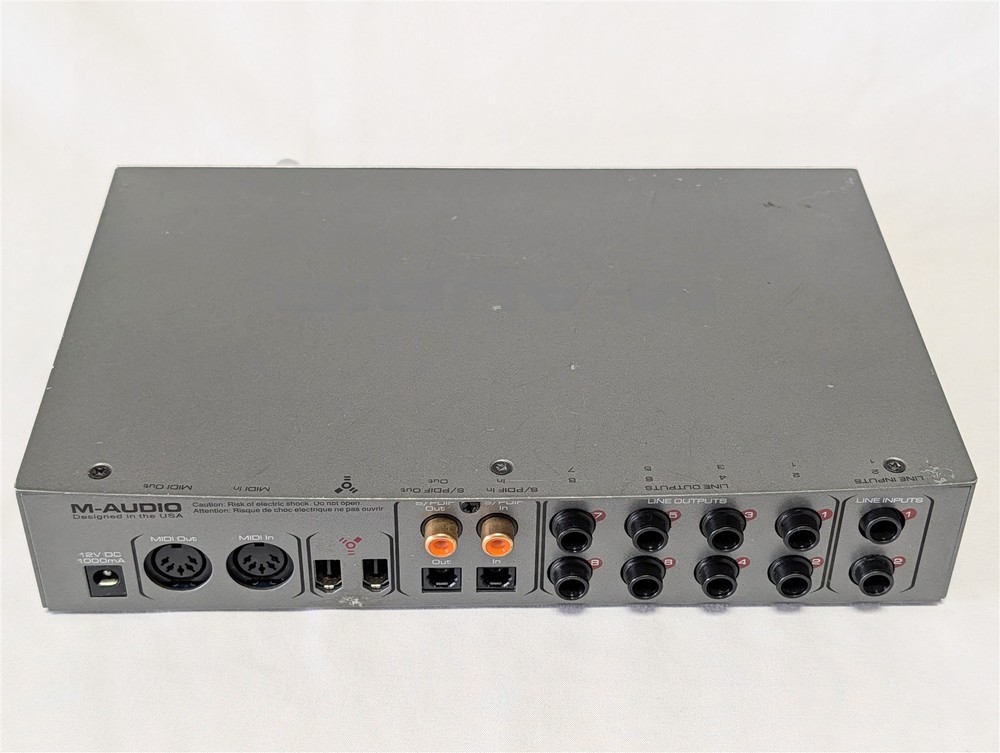 M-Audio FireWire 410 Audio Interface 4-In/10-Out Recording System