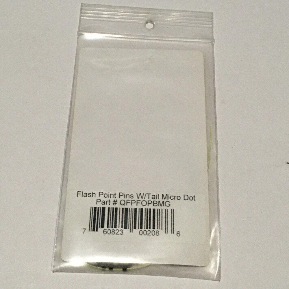 Black Gold Flash Point Pin With Tail Micro DOT