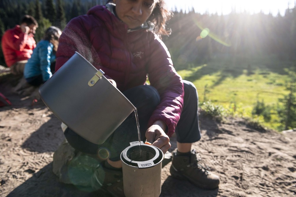 MSR Mugmate Camping Coffee Tea Filter Reusable, Lightweight, Portable