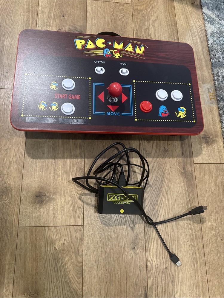 Arcade1UP Pac-Man Couchcade Wireless Arcade Console PAC-E-20640 With GAMES - NM!
