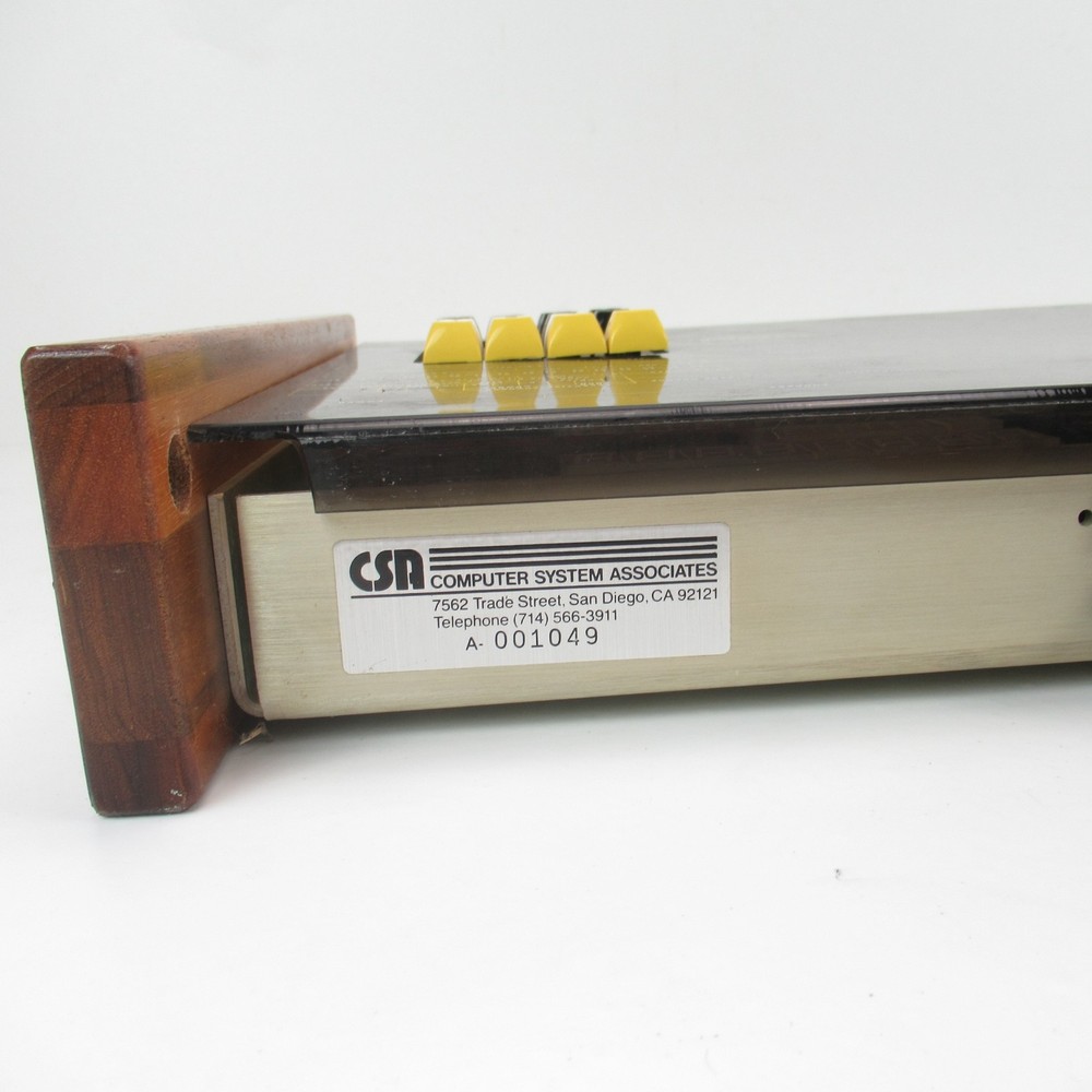 COMPUTER SYSTEM ASSOCIATES CSA MICRO 68000 BASED VINTAGE COMPUTER SYSTEM -ISSUES