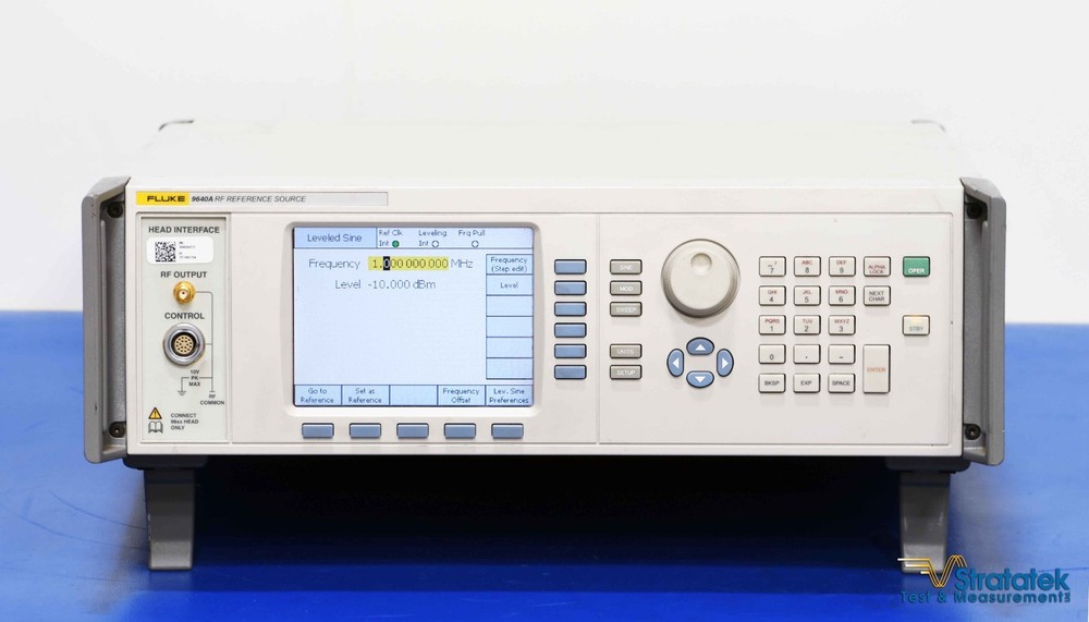 Fluke 9640A RF Reference Source 1mHz to 4GHz RF Calibrator