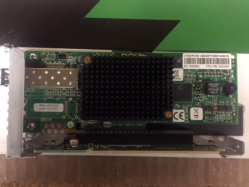 00AM326 IBM M4 x16 PCIe Riser Card INCLUDES 42D0491