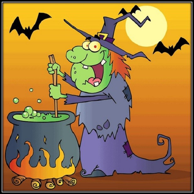30 Custom Halloween Witch Potion Personalized Address Labels