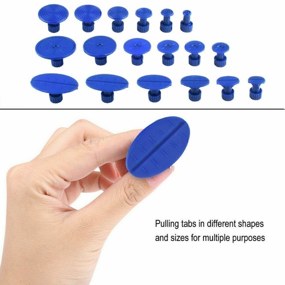 PDR Glue Pulling Tabs FOR UNIVERSAL 90pcs Car Dent Repair PDR Tool Glue Pulling