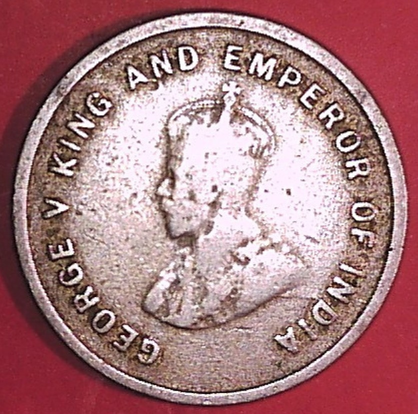 STRAITS SETTLEMENTS / 5 FIVE CENTS 1920