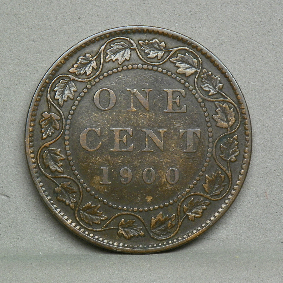 1900 CANADA 1 CENT, VF (ACC#35)