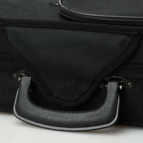 4/4 Full Size Violin Hard Case Basic Professional Triangular Shape Black