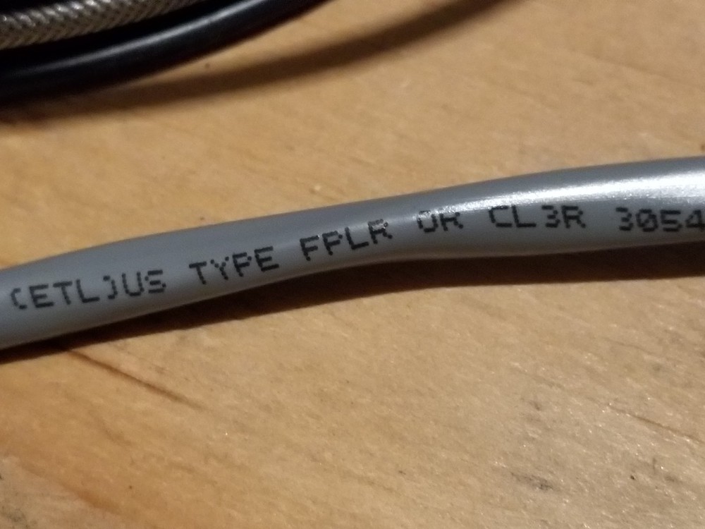 Advanced Digital 11202RSD 12/2C Shielded Riser Alarm/Communication Cable /50ft