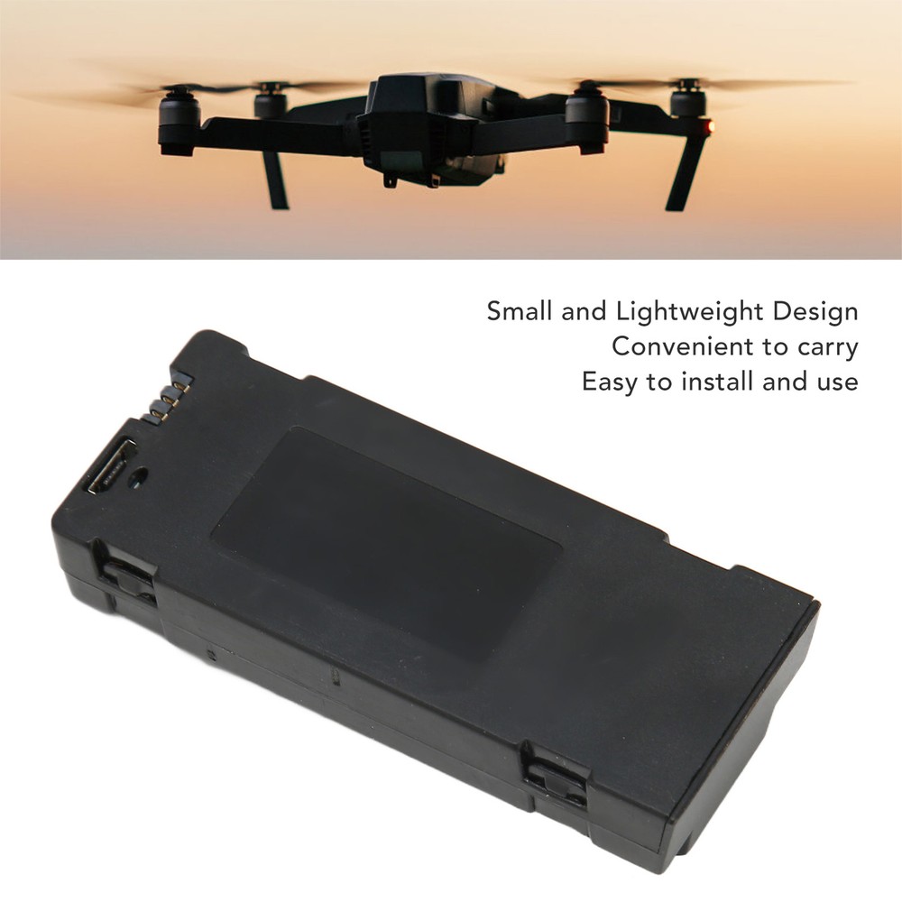 3.7V 1800mAh Li Ion Battery RC Drone Battery Replacement For E88 E88PRO E88MAX