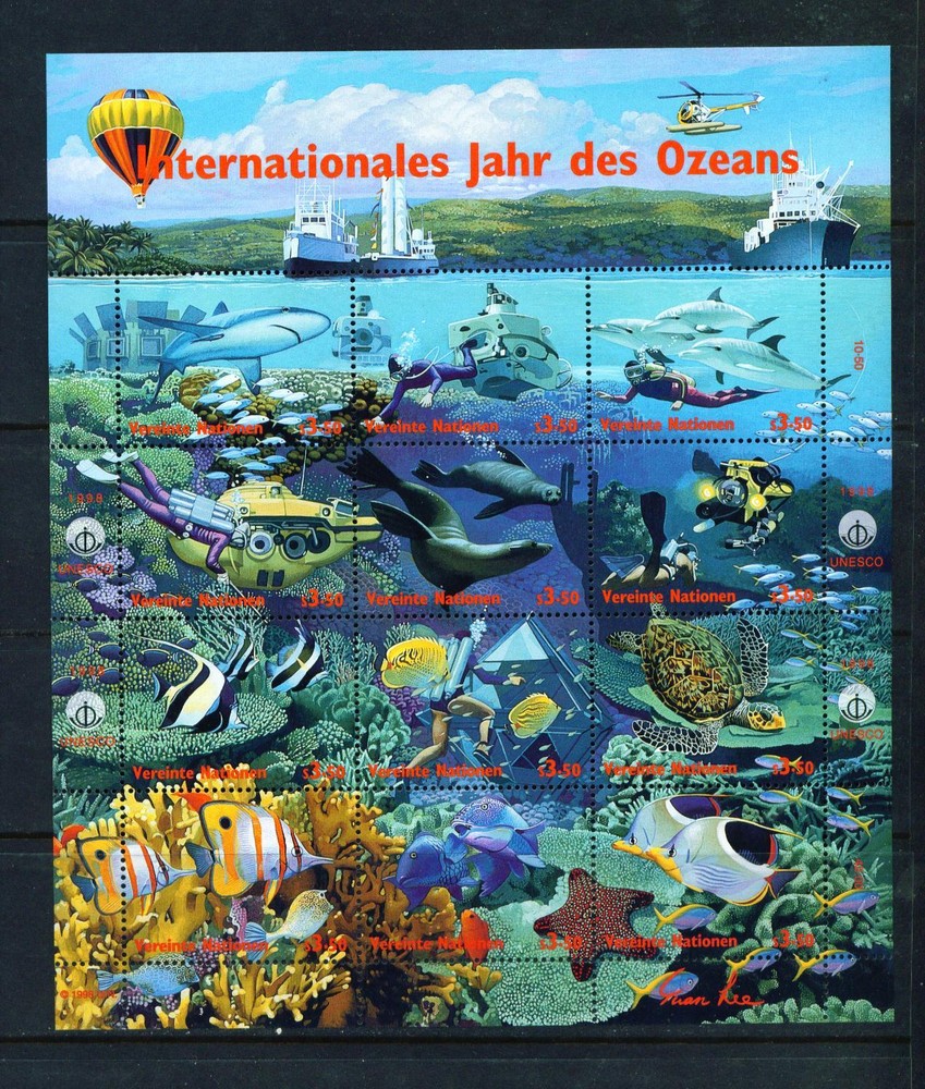 1998 UN Mint Vienna Stamps - Never Hinged - Complete (no booklet)