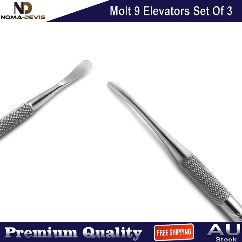 Periosteal Dental Molt 9 Elevators Implants Periosteum Surgical Gingival Tissues