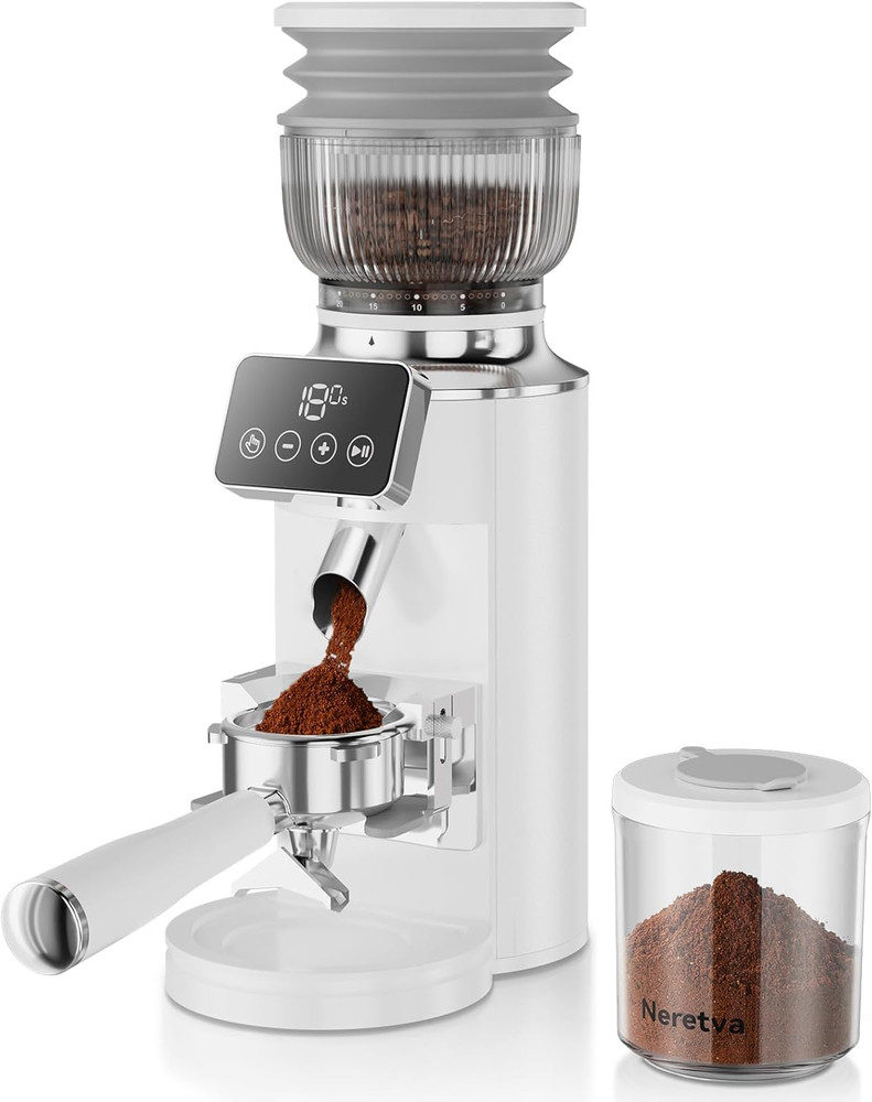 Versatile Burr Coffee Grinder with 30 Precision Settings for Perfect Brews