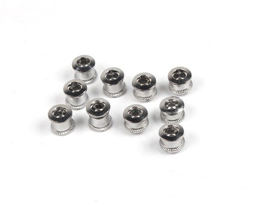 MTB Road Bike Chainring Bolts Steel Single Double Triple Speed Nut Screw 6.5/8.5