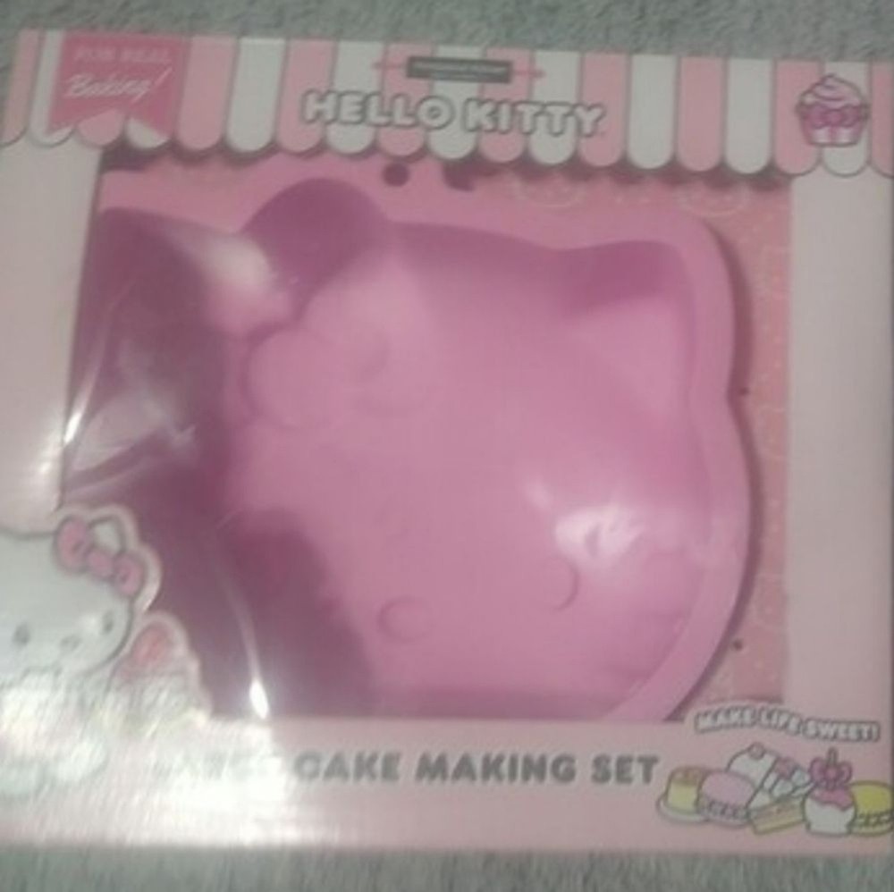 Hello Kitty Party Decor,Silicon Cake Pan Set