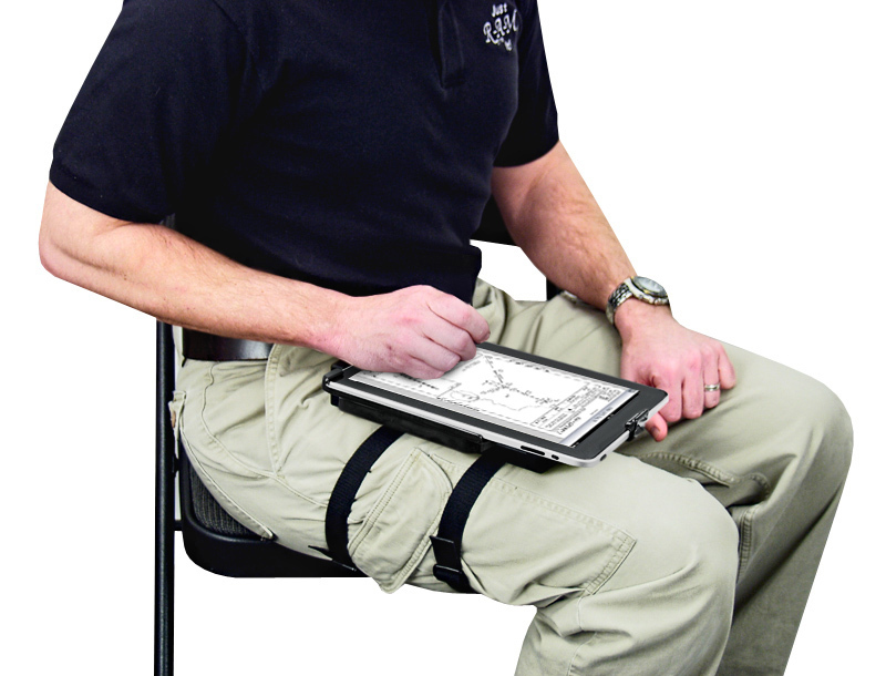 RAM iPad Leg/Body/Kneeboard Mount for iPad Mini Version 1, 2, 3, Without Case