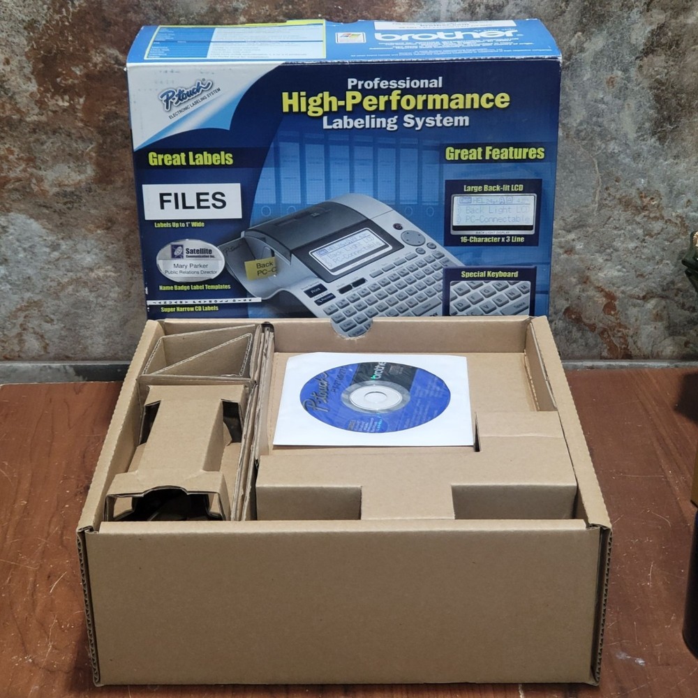 Brother PT 2700 Desktop Labeling System