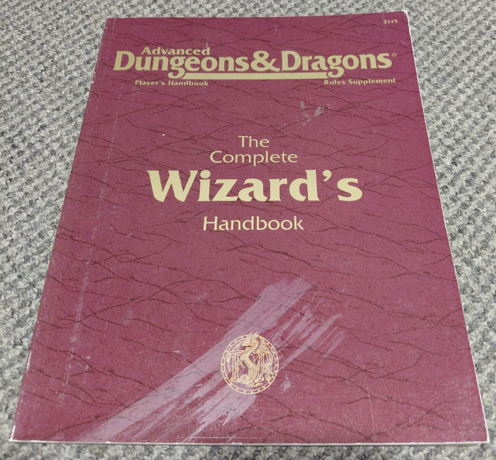 The Complete Wizard's Handbook - Advanced Dungeons & Dragons AD&D 2E TSR 2115