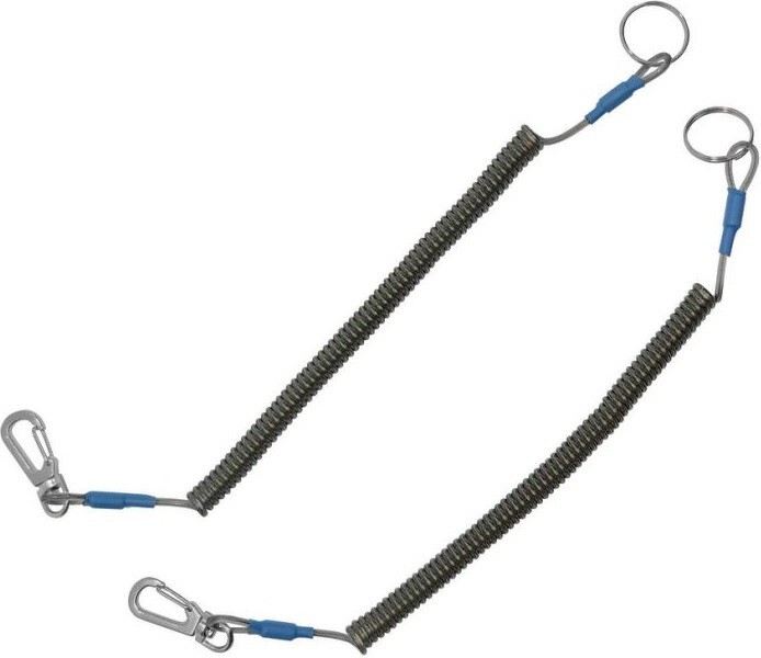 Camillus Lanyard 2 Pack For Lanyard-Ready Tools Swivels Split Ring Snap Hook