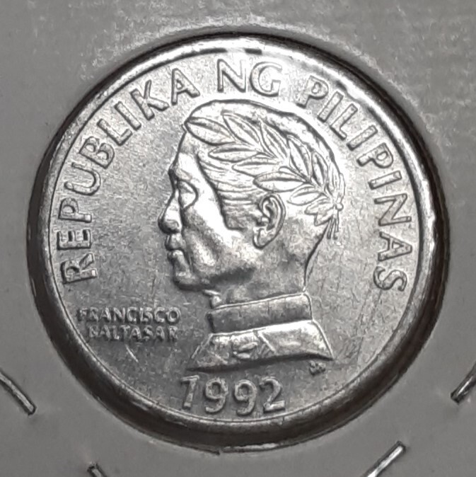 1992 Philippines 10 Sentimos Aluminum Coin UNC
