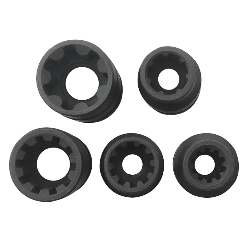 5x Special Sleeve Socket Brake Caliper Socket Auto Maintenance Accessories