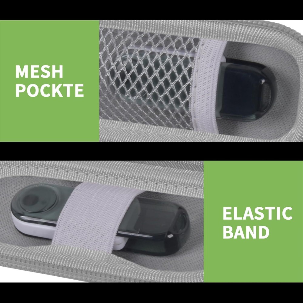 USB Flash Drive Case, Thumb Drives/SD/Memory Cards/Stick/SDXC SDHC Grey