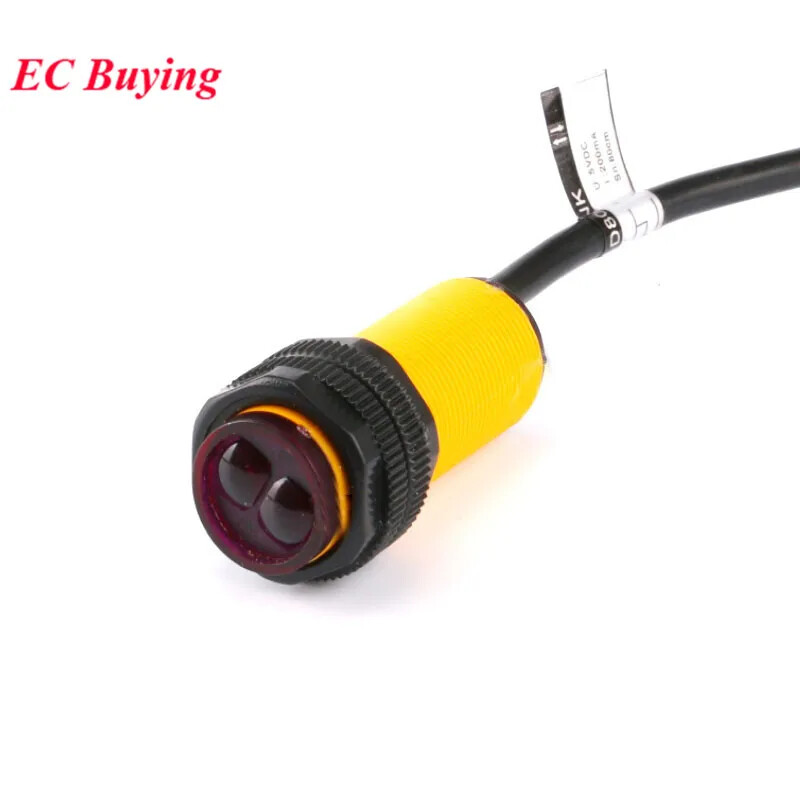 E18-D80NK Infrared Obstacle Sensor Proximity Switch 3-80cm Range