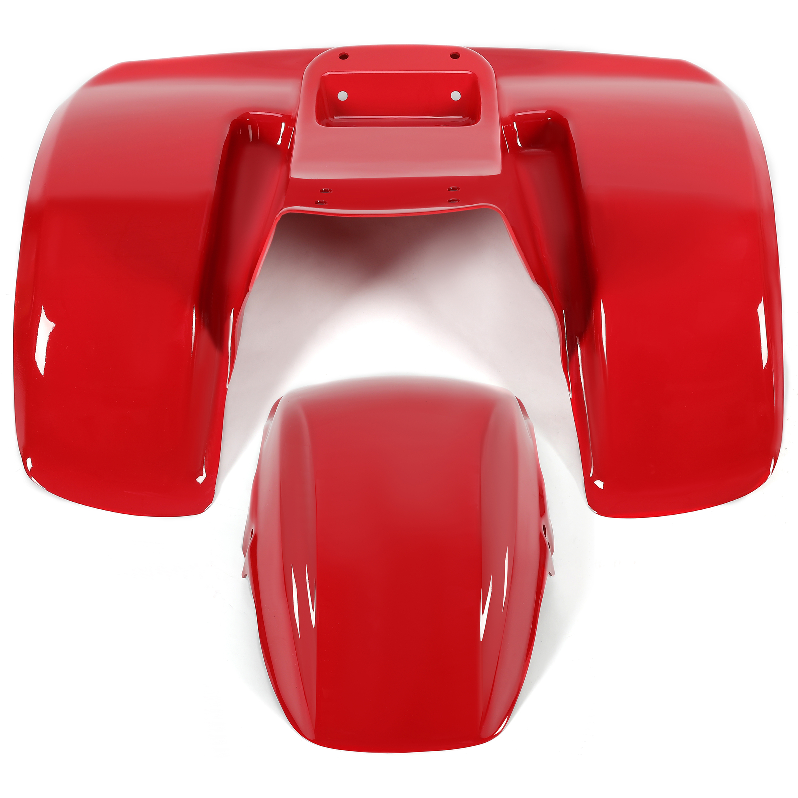 For Honda ATC70 1978-1985 Front and Rear Fender Kit Red Plastic # 119982