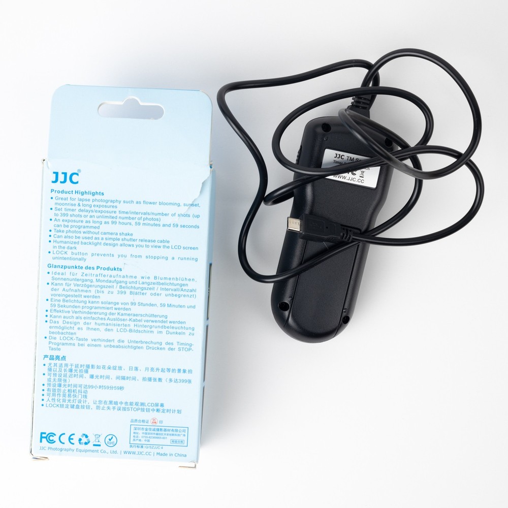 JJC TM-R Timer Remote Controller for Fujifilm (RR-90 Replacement)