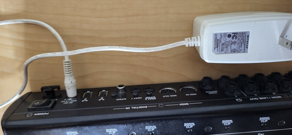 Alesis Master Control FireWire Audio Interface and Control Surface - Turns on