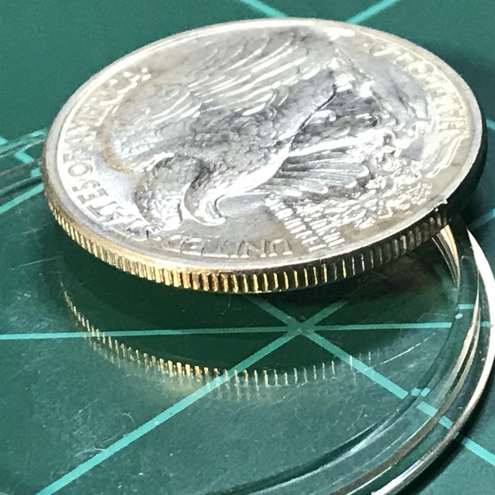 Stunning 1943 Standing Liberty Silver Half Dollar