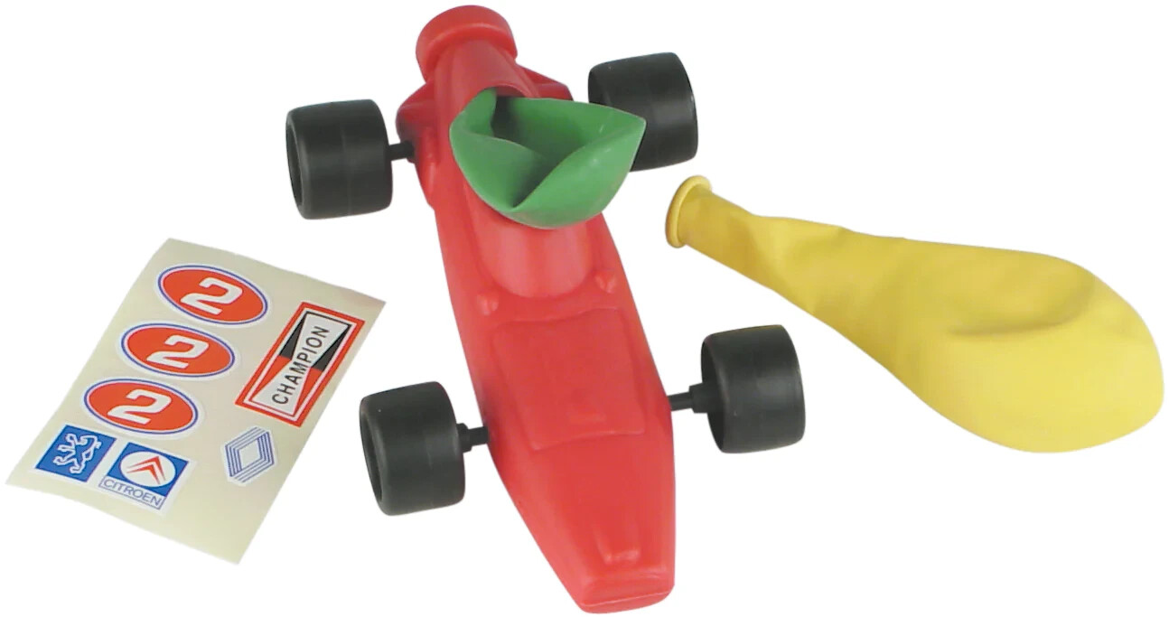 Balloon Power RACE CAR Retro classic toy