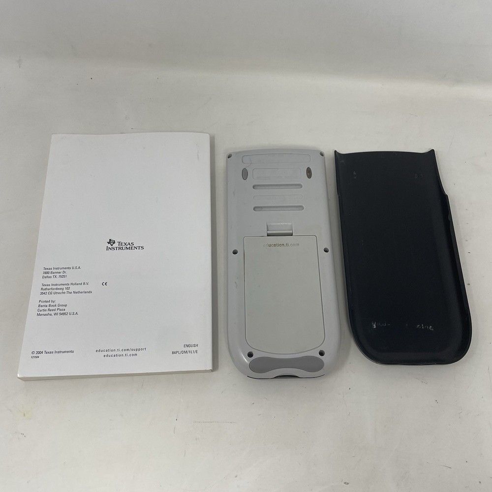 Texas Instruments TI-84+ Plus Silver Edition Graphing Calculator with Manual