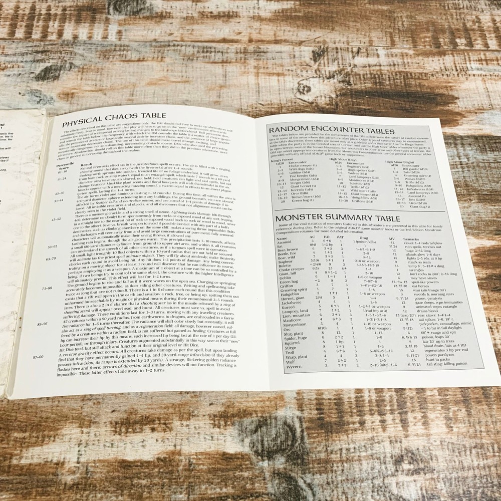 Advanced Dungeons & Dragons Adventure Module FRE3 Waterdeep - TSR 9249