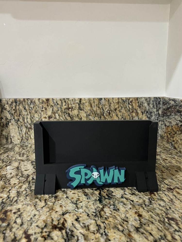 Graded Comic Book Display Stand Custom Spawn Logo