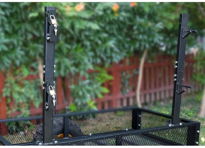 Carry-on Trailer 1077 2-Position Locking Trimmer Rack