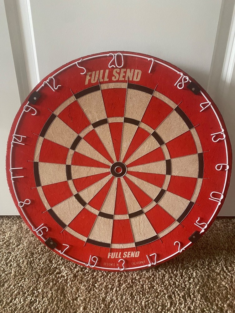 Full Send Dart Board (limited edition)