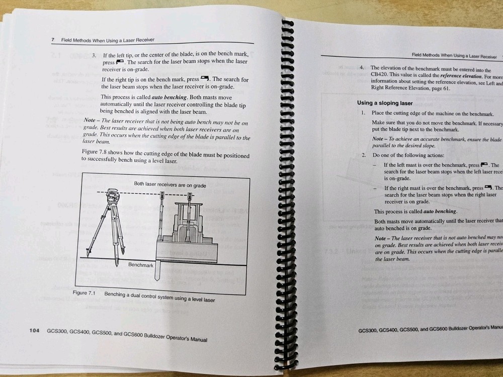 Trimble Operator's Manual, GCS300, GCS400, GCS500, GCS600 Grade Control System