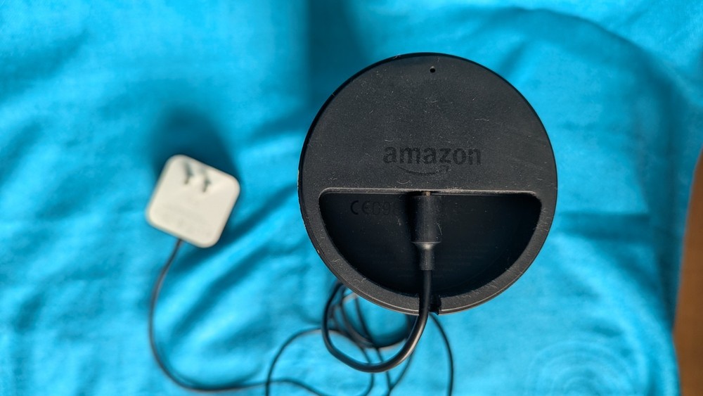 Amazon Echo 1st Generation SK705DI Black Wireless Alexa-Enabled Smart Speaker