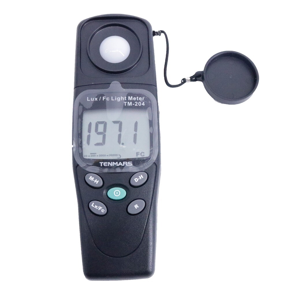 TENMARS TM-204 Autoranging Datalogging Light Meter Lux Meter