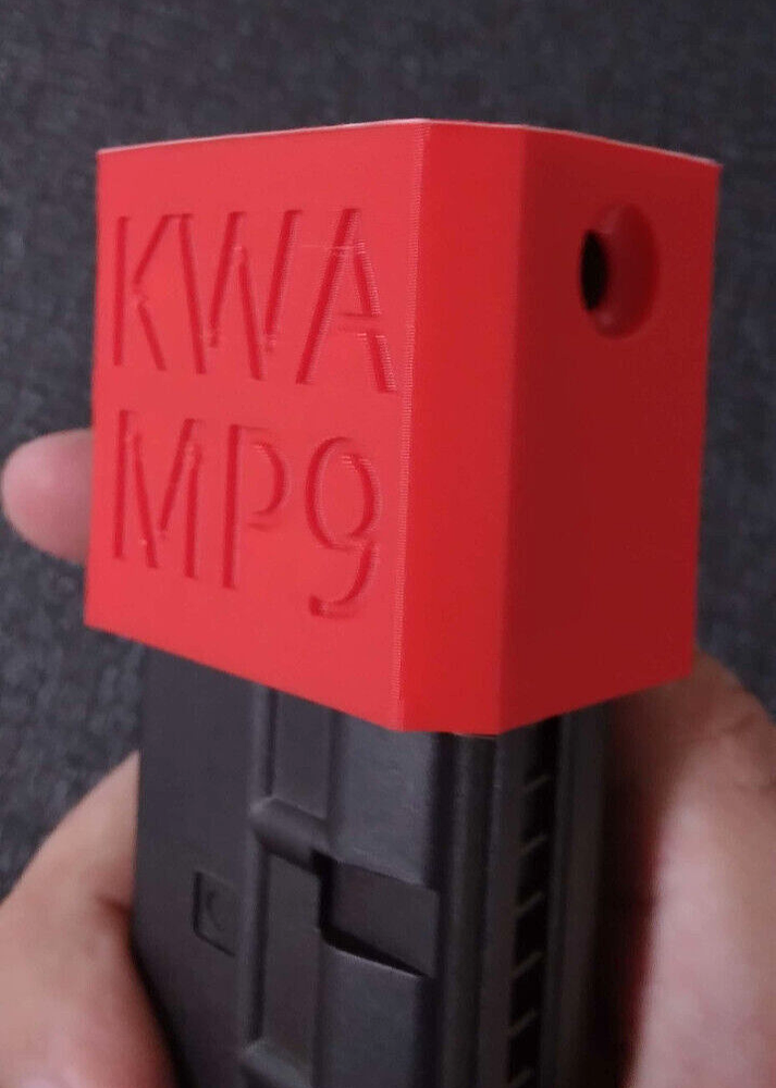 Airsoft KWA MP9 Speedloader Adapter (Red)
