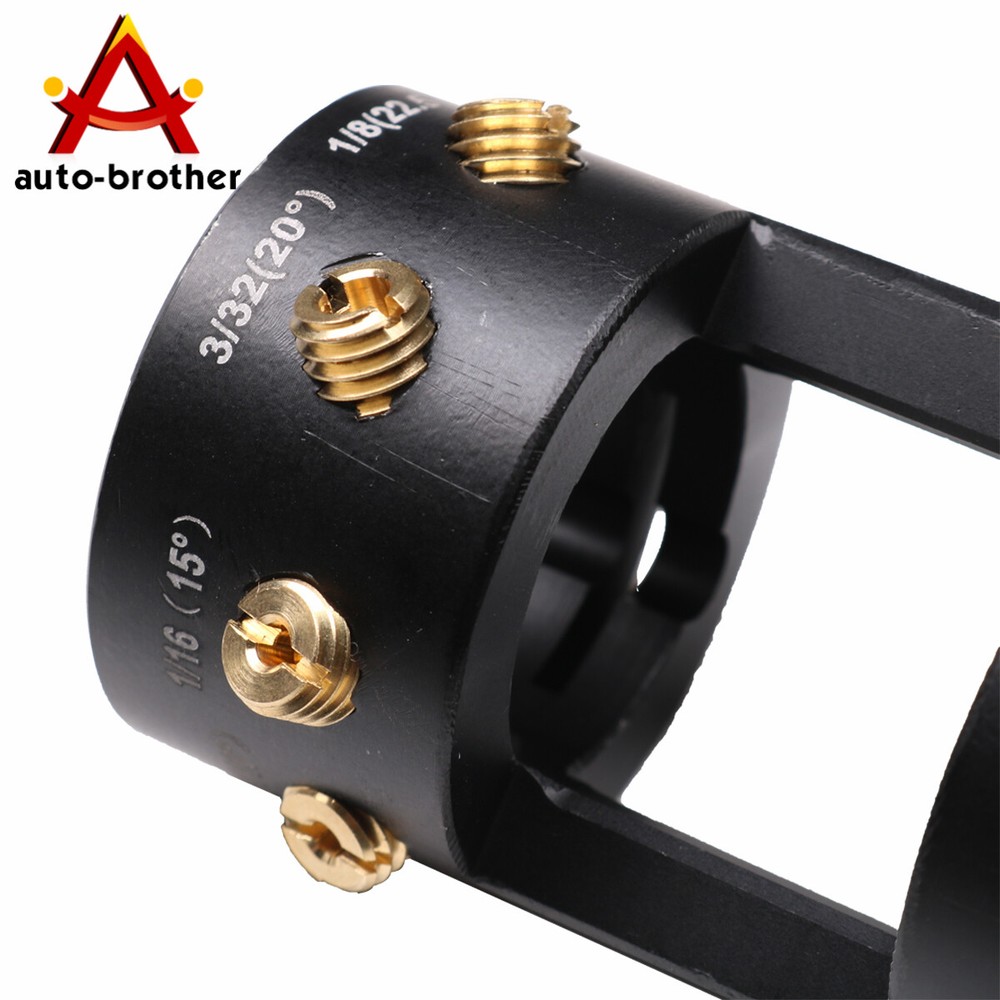 Tungsten Grinder Sharpener Multi-Angle & Offsets Head Tool Fit For TIG Welding