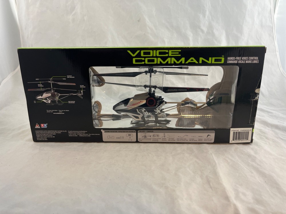 RC - Helicopter - SKY ROVER - Voice Command - NEW