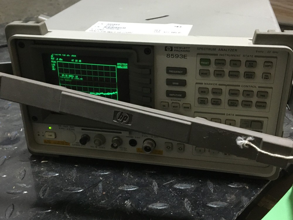 HEWLETT PACKARD Spectrum Analyzer 8593E 9 kHZ *UNTESTED*