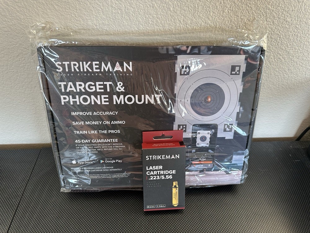 Strikeman Target Phone Mount With .223 Laser