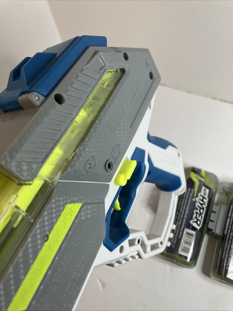 NERF Hyper Impulse-40 Blaster With Two 50-Round Canisters - 100 Total Rounds