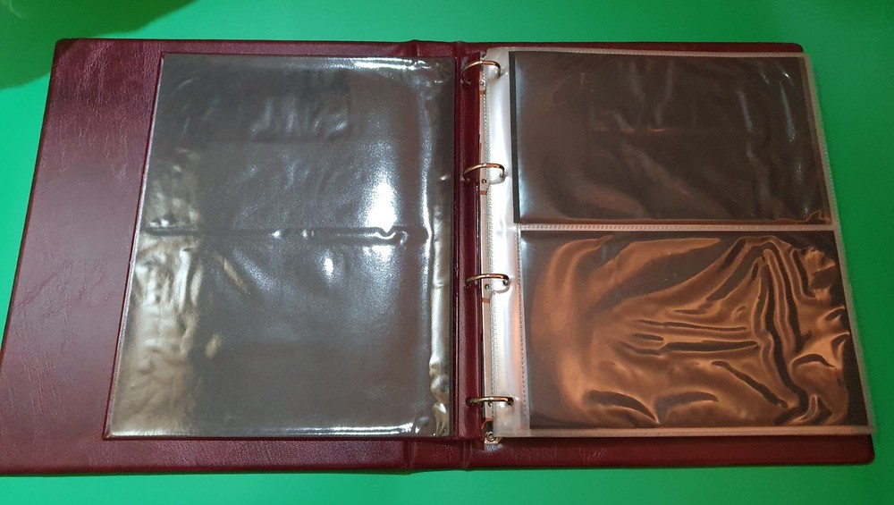 ROYAL MAIL FIRST DAY COVER ALBUM INC. 12 INSERTS TO HOLD 48 COVERS #3871