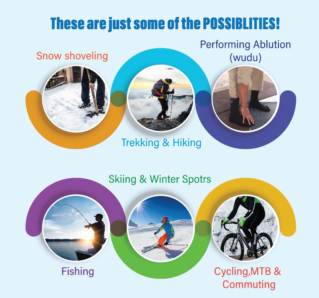 Waterproof Wudhu (Masah) Socks 100% Sharia'h Compliant