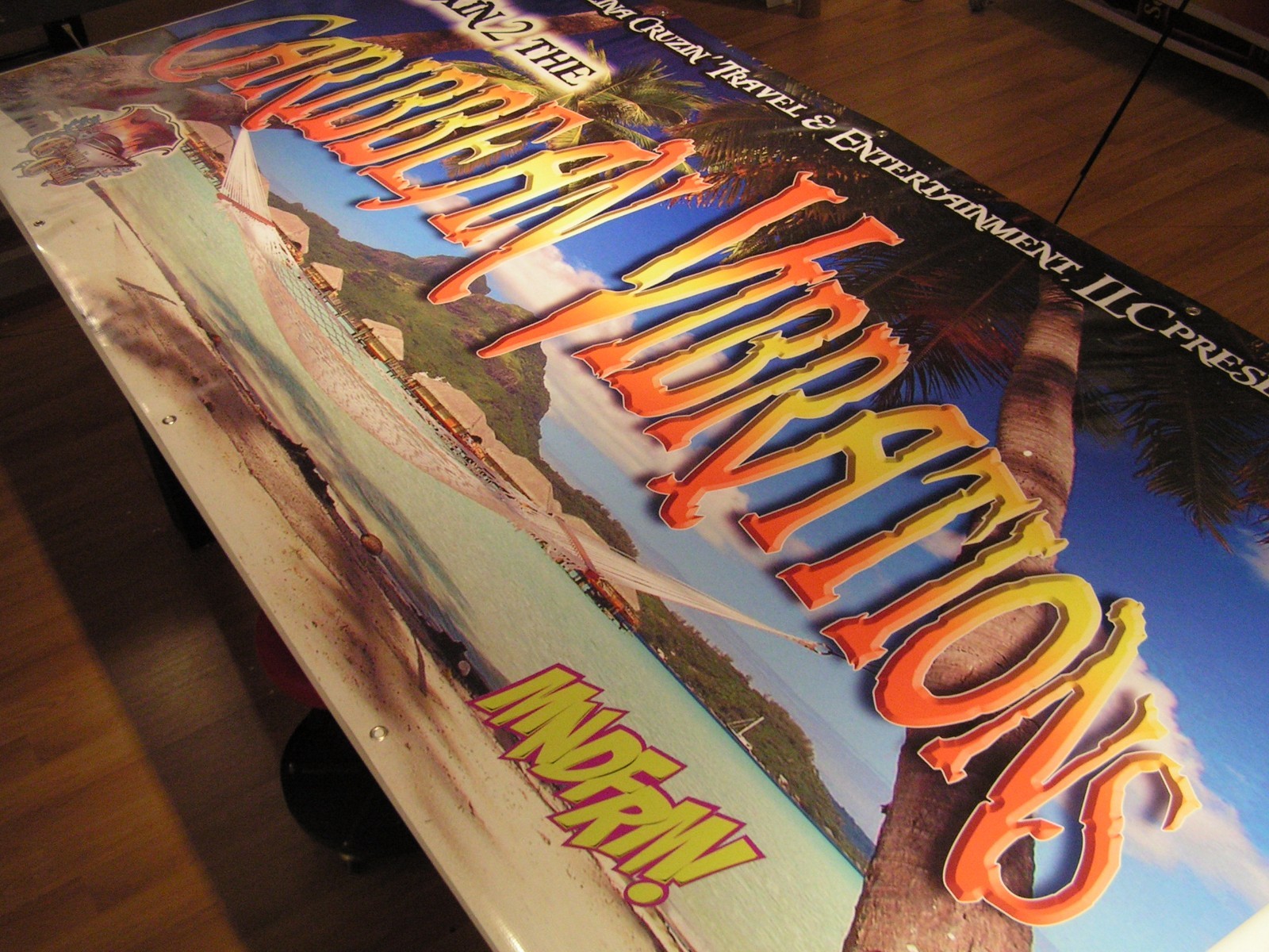 3' x 5' Full Color Custom Banner 13oz Vinyl - Same Day Shipping